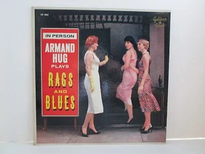 33 LP-12 inch-Jazz-GOLDEN CREST 3064-Armand Hug plays Rags and Blues - Picture 1 of 2