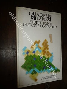 LA DIOCESI AMBROSIANA E IL CONCORDATO DEL '29 QUADERNI E FONTI STORIA LOMBARDA - Picture 1 of 2