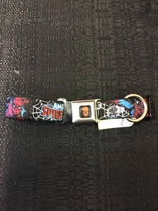 Marvel Buckle Down Spider-Man Adjustable Dog Collar - Picture 1 of 3