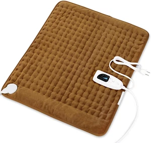 Electric Heating Pad for Back Neck Abdomen Moist Heat Auto Shut Off 20x24 - Picture 1 of 10