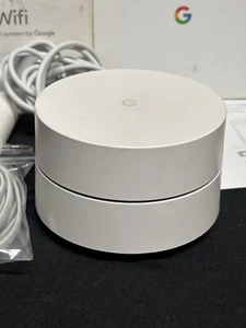 Google WiFi Mesh Router AC1200 Dual-Band Wireless Router Smart Home Extender - Picture 1 of 8