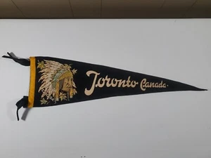 Bandiera pennant vintage Toronto Canada flet 22 pollici - Foto 1 di 9