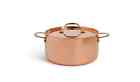 Home Copper Triply Stock Pot With Its Superb Heat Conduction Properties