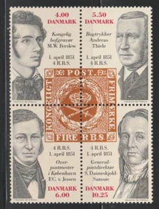 Denmark    2001    Sc # 1198-201   Block of 4    MNH    OG - Picture 1 of 1