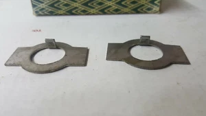 311405681 (2) Axle nut lock plates VW Type III Fastback, Notchback 1961-1965 NOS - Picture 1 of 4