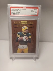 1996 Playoff Prime Boss Hogs Brett Favre - PSA 10 - Picture 1 of 2
