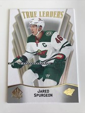 NHL Card,Jared Spurgeon,True Leaders,SP Authentic 2021-22,Wild
