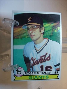 1979 Topps Baseball Card   #167 Roger Metzger DP   (89408) - Picture 1 of 2
