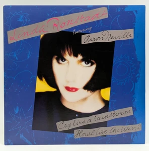 Linda Ronstadt Cry Like a Rainstorm LP 1989 Elektra 33 RPM 12" Vinyl Record VG+ - Picture 1 of 2