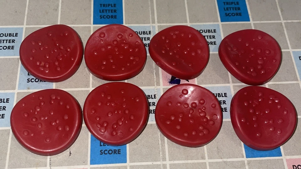 Juego de equilibrio Poppa’s Pizza Topple vintage - Pepperoni de repuesto 8 piezas Foto 1 de 1