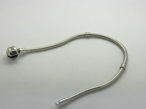 Original Pandora Beads Bettelarmband Armband  590702HV Silber Charms 19cm  Nr.5 - Bild 1 von 3