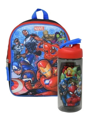 Avengers Backpack 11" & 16.5 Water Bottle 2-Piece Set - Image 1 of 4