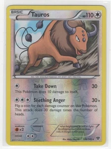 #100 2014 XY Tauros Reverse Holo - Picture 1 of 2