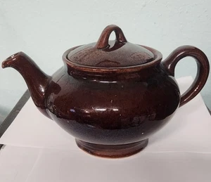 Royal Canadian Hamilton Art Pottery Brown Tea Pot - Picture 1 of 8