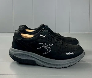Gdefy Gravity Defyer Mens Size 9 Black Comfort Walking Shoes Sneakers - Picture 1 of 15