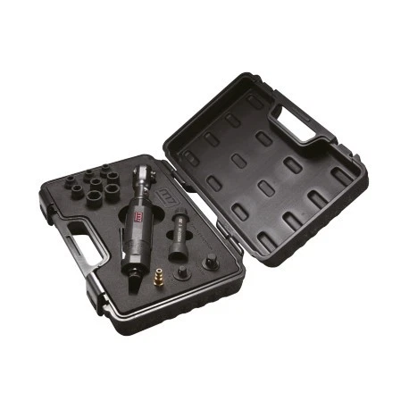 Coffret cliquet pneumatique 1/2" 135 Nm avec douilles creuses, adaptateurs et ra - Photo 1/1