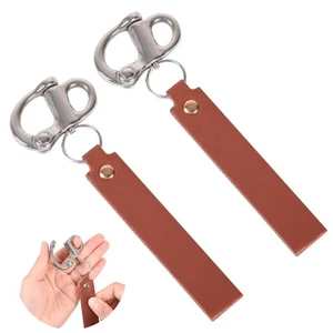 PIHIL 2Pcs Gancio Clip a Sgancio Rapido per Maschera SCBA, Accessori Vigili del Fuoco,... - Foto 1 di 5