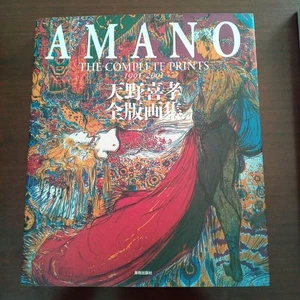 Yoshitaka Amano The Complete Prints Art Book Illustration - Foto 1 di 2