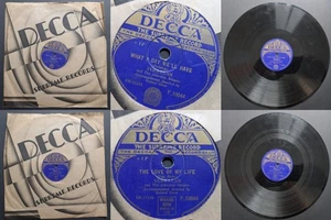 78rpm VERA LYNN job lot / collection / bundle x 4 RECORDS - Picture 1 of 4