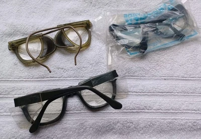 Lote de 3 gafas de seguridad vintage Foto 1 de 2