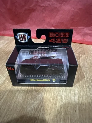 M2 Machines 1:64 - 1969 Ford Mustang BOSS 429 (Black) R25 23-12 - Image 1 of 4