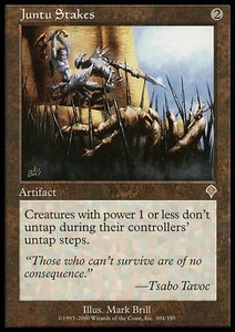 Juntu Stakes - Invasion #304/350 MTG Magic The Gathering - Picture 1 of 1