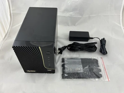 ZyXEL NSA320 Dual Bay NAS Storage Diskless System 2-Bay Power Media Server - Image 1 of 4