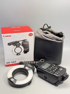 Canon MR-14EX Macro Ring Lite Flash Blitz Blitzgerät in OVP #25 - Bild 1 von 9