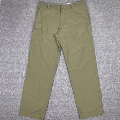 Marmot Arch Rock Pants Mens 36x32 Green Cargo Zip Pocket Hiking Outdoor F52370S - Image 1 of 4