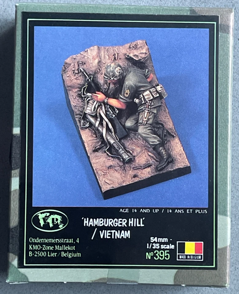 Verlinden 395 Hamburger Hill EE. UU. Sargento Guerra de Vietnam Kit Modelo Escala 1:35 1/35 Foto 1 de 1