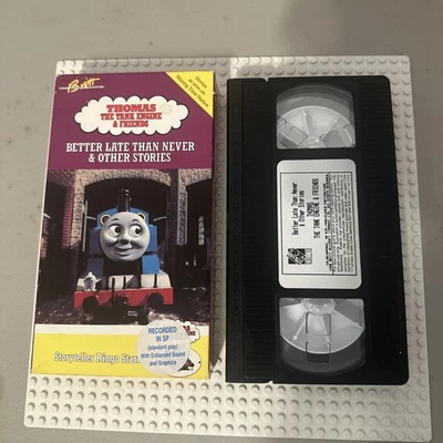 Thomas the Tank Engine Better Late Than Never & Other Stories VHS 1991 Train - Image 1 of 4
