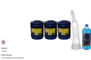 30L MANNOL Kompressoröl Compressor ISO 46 inkl. Auslaufschlauch Scheibenreiniger - Bild 1 von 6