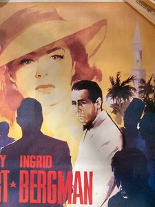Humphrey Bogart Poster! CASABLANCA. Unique - Picture 1 of 3