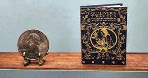 1:6 SCALE MINIATURE BOOK GULLIVER’S TRAVELS ARTHUR RACKHAM BARBIE PLAYSCALE - Picture 1 of 7
