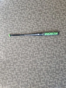 CRACKED!!! 2018 Worth Wicked XL 34in/26oz Slowpitch Senior Softball Bat-WWKDXL - Picture 1 of 8