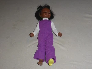 VINTAGE 1970 VELVET GROWING HAIR IDEAL DOLL AFRICAN AMERICAN RARE GH-15 - Picture 1 of 8