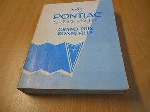 Service manual Pontiac Bonneville Grand Prix Modelle 1983 - Bild 1 von 12