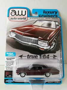 1970 Chevy Impala Custom Coupe  1/64 DIECAST AUTO WORLD New. - Picture 1 of 10