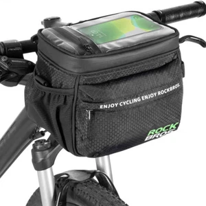 ROCKBROS Large MTB Road Bike Handlebar Lunch Bag Cooler Insulated Bicycle Basket - Picture 1 of 14