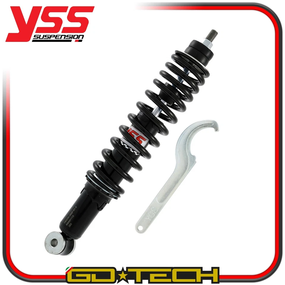AMMORTIZZATORE POSTERIORE YSS REGOLABILE VESPA ET4 LX V S ZIP PIAGGIO LEADER 4T - Immagine 1 di 4