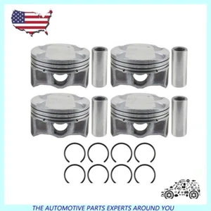 New Oversize +0.50MM Piston Ring & Pistons Set Fit For HYUNDAI KIA 2014-19 2.0L - Picture 1 of 4