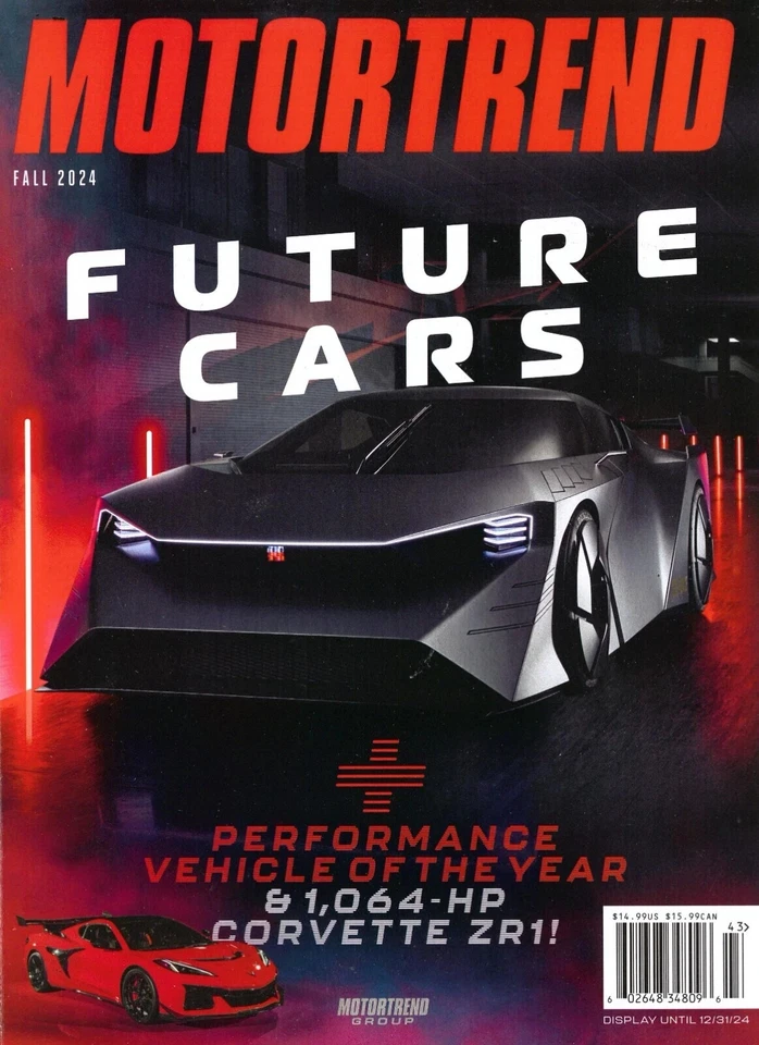 MOTORTREND MAGAZINE | FALL 2024 | FUTURE CARS - Image 1 of 1