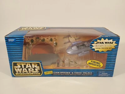 Micro Máquinas Flota de Acción Star Wars Episodio 1 GIAN SPEEDER THEED PALACE 1999 Foto 1 de 4