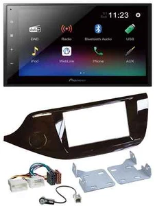 Pioneer USB Bluetooth DAB 2DIN MP3 Autoradio für Kia Ceed ab 12 glänzend - Bild 1 von 6
