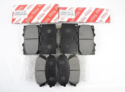 Genuine Toyota Land Cruiser 2002-2007 Front and Rear Brake Pad Sets OEM - Image 1 of 3