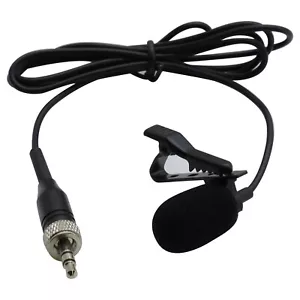 Lapel Lavalier Microphone for Sennheiser ew100 sk100 G1 G2 G3 G4 MKE2 Black - Picture 1 of 3
