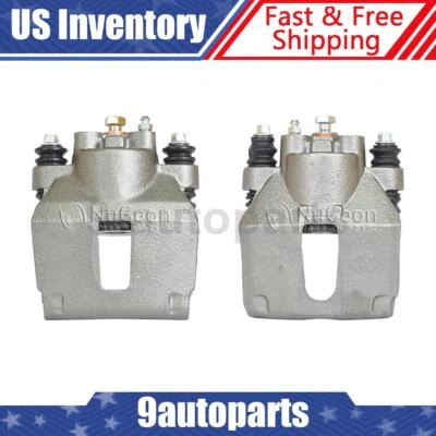 Par de pinzas de freno de disco traseras para Ford F-150 2000 2001 2002 2003 Foto 1 de 4