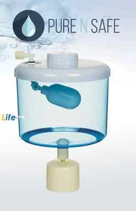 Self Fill Bottle for Water Cooler dispenser Tower-Connect Direct Pipeline - Picture 1 of 2