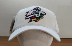 Vintage 1999 MLB World Series Logo sportliche Druckknopflasche Mütze neu ohne Etikett New York Yankees - Bild 1 von 6