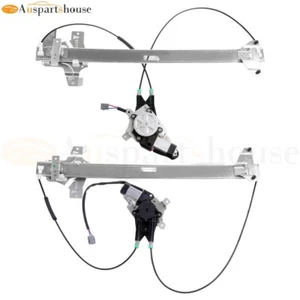 Front Left Right Window Regulator For 1992-14 Ford E150 Van 5.4L With Motor - Picture 1 of 6